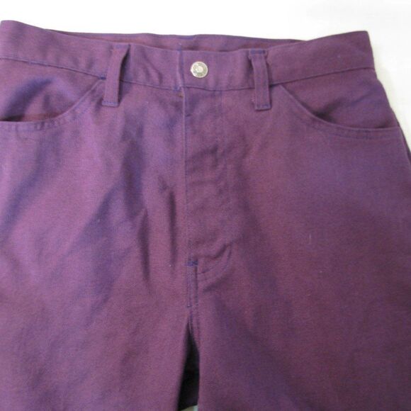 VTG Levi's For Gals Big E White Tab Purple Jeans - Picture 6 of 8